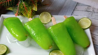 Summer Special Lemon Lolly Icecream Recipe  Lemon Popsicle  Lemon Ice lolly Recipe By NA Kitchen [upl. by Aihtebat]