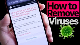 How to Remove iPhone Viruses malware amp Spam [upl. by Novahc27]