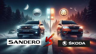 Dacia Sandero vs Skoda Fabia  Affordable Hatchback Showdown daciasandero skodafabia [upl. by Nnalatsyrc]