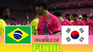 BRAZIL vs SOUTH KOREA  Final FIFA World Cup 2026  Full Match All Goals  Football Match [upl. by Cloris]