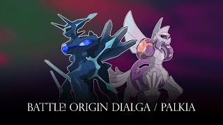 Battle Origin DialgaPalkia  Remix Cover Pokémon Legends Arceus [upl. by Kath]