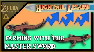 Hightail Lizard Farming LocationsZelda Breath of The Wild [upl. by Reiser774]