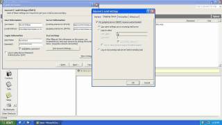 Outlook 20022003 pop3smtp email account setup [upl. by Etti]