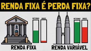 Investir em RENDA FIXA ou RENDA VARIÁVEL  Educação Financeira Ilustrada 1010 [upl. by Encrata505]