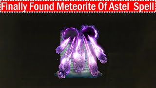 Elden Ring Finally Found Mega Powerful Magic Spell Meteorite Of Astel [upl. by Nivlac798]