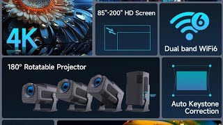 Unveiling the Ultimate ProjectorShowdown MagCubic HY300 VS HY320 2024 Comparison [upl. by Nonnaer]