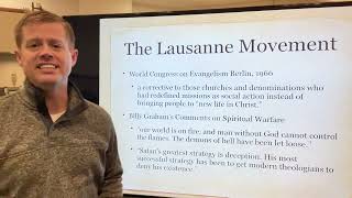 Lecture 13  The Lausanne Conference  Spiritual Warfare Course [upl. by Danialah]