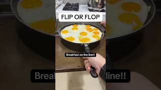 11 EGGS  FLIP OR FLOP ADD A LITTLE CHAOTIC ENERGY TO YOUR BREAKFAST EGGS 🍳 LETS GOOOOO [upl. by Mord]