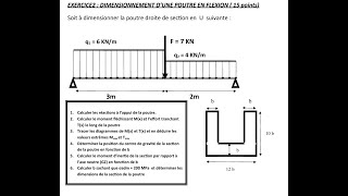 EXAMEN DE RDM Partie 2 [upl. by Odeen808]