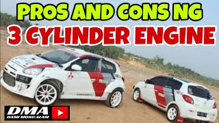 3 CYLINDER ENGINE ADVANTAGES AT DISADVANTAGES 2 EPISODES IN 1 [upl. by Khalin204]