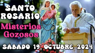 🔵SANTO ROSARIO EN LATÍN MISTERIOS GOZOSOS Octubre 12 2024 [upl. by Ylrak]