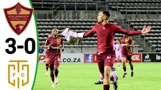 Stellenbosch vs Cape Town City 30 All Goals and Extended Highlights [upl. by Doraj]