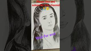 Aliya Bhatt ki realistic drawing😍😍aliyabhatt art hyperrealistic songdrawing shorts artist [upl. by Yanrahc]