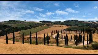 Op de fiets naar Rome via Benjaminse Toscane Siena Monteriggione en Crete Senesi Dag 22 [upl. by Rexford630]