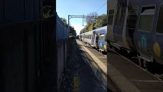 Northern Rail 323232 departs Adlington Cheshire [upl. by Balmuth]