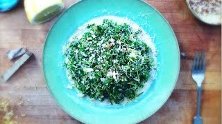 Kale Salad with an Anchovy and Lemon Dressing [upl. by Himelman]