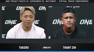 Takeru vs Thant Zin  ONE Championship Friday Fights 81 OFF81 [upl. by Ulland]