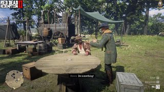 RDR2  Hosea tells Bill to do some work [upl. by Mcgray]