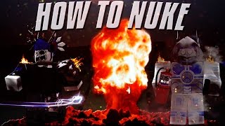 ROBLOX The Conquerors 3  How to Nuke tutorial [upl. by Aztirak]