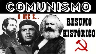 O que é COMUNISMO  Resumo Histórico  Conceito  Ideologia  Características  Representantes [upl. by Ripp703]