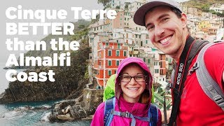 Cinque Terre BEST place in ITALY for NATURE LOVERS  Travel Vlog Day 129 [upl. by Leahcimdivad]