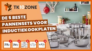 De 5 beste pannensets voor inductiekookplaten [upl. by Eolc652]