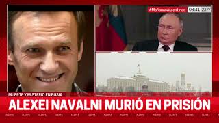 MUERTE y MISTERIO en RUSIA ALEXEI NAVALLNI fue HALLADO MUERTO en PRISIÓN [upl. by Maitund]