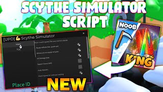 NEW Scythe Simulator Script PASTEBIN 2024 INF EQUIP PETS INF STORAGE INF GEMS AUTOREBIRTH [upl. by Eillit]