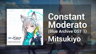 Constant Moderato  Mitsukiyo  Blue Archive OST 1  Piano Cover [upl. by Darci]