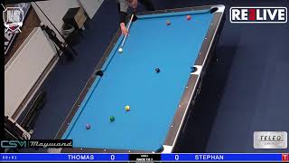 Thomas vs Stephan BF Bremen 3 vs 1 PBC Molbergen [upl. by Attekahs8]