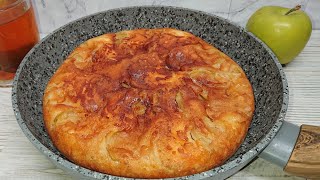 📌ШАРЛОТКА НА СКОВОРОДЕ С ЯБЛОКАМИ БЕСПОДОБНО ВКУСНО И БЫСТРО Духовкой Больше не Пользуюсь [upl. by Prendergast461]