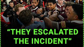 How the Origin melee was charged  NRL Football Operations [upl. by Spatz]