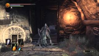 DARK SOULS III  Undead Settlement Pyromancer Cornyx Location Guide [upl. by Suirradal]