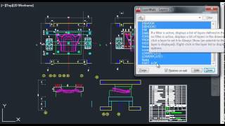 Quick View All AutoCAD Layers [upl. by Howund824]