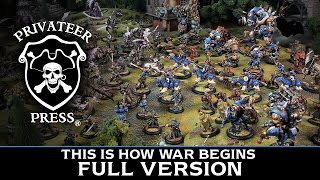 This Is How War Begins  New Editions of WARMACHINE amp HORDES Announcement Full version [upl. by Chaunce30]