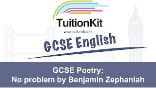 GCSE Poetry Everything you need to know about No problem by Benjamin Zephaniah [upl. by Roque]