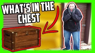 I Bought An Abandoned Storage Unit With A LOCKED CHEST Inside [upl. by Humble]