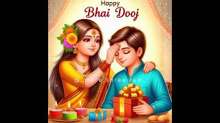 Bhai Dooj 2024 WhatsApp Status 😍  Bhai Behen Ka Tyohaar ❤️ bhaidooj brosis diwali shorts [upl. by Elbring78]