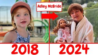 Adley McBride BEFORE And AFTER 20182024 A for Adley [upl. by Heilman133]