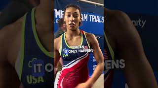 Kennedy Blades what does it mean to compete at the Olympic Trials [upl. by Eirised]