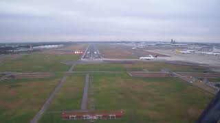 B7878 Cockpit View  Dusk Visual Approach amp Landing  Tokyo Narita [upl. by Crowns]