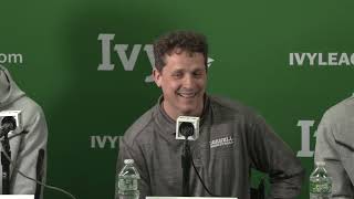 Ivy Madness 2024  Cornell Mens Basketball Friday Press Conference [upl. by Outhe]