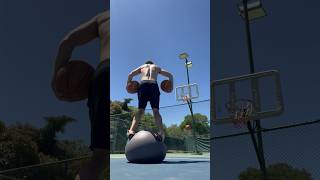 Getting up on the stability balls jumpshots splash bucketlist [upl. by Nicki]