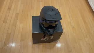 Fox V1 Matte Black Helmet amp Havoc Infinity Magnetic Hammerhead Goggles “Quick Look” [upl. by Lavotsirc721]