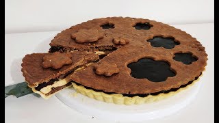 Tarte mousse aux cacahuètes feuillantine et chocolat [upl. by Bithia]