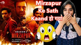 Mirzapur Season 3 vs Panchayat Season 3  Deeksha Sharma [upl. by Nixie]