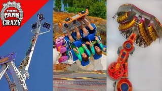 20 INSANE amp Unique Carnival Rides [upl. by Darum]