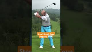 Vous mettez un coup dépaule  golf coursdegolf swingdegolf golftips [upl. by Tegdig]