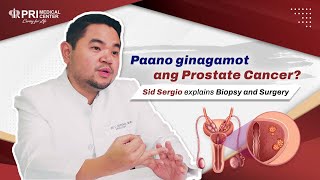 Paano gamutin ang Prostate Cancer Dr Sid Sergio Explains Biopsy and Surgery Part 2 of 3 [upl. by Enelyaj]