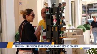 TURISMO LE PREVISIONI SORRIDONO 2024 ANNO RECORD DI ARRIVI [upl. by Winthorpe]